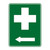 Emergency Sign - First Aid with Arrow (Left) 600 x 450mm 76243