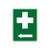 Emergency Sign - First Aid with Arrow (Left)