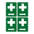 Emergency Sign - First Aid With Arrow (Right)
