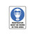 Mandatory Sign - Respirator Must Be Worn 