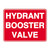 Fire Sign - Fire Hydrant Booster Valve