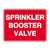 Fire Sign - Sprinkler Booster Valve 