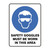 Mandatory Sign - Safety Goggles Must Be Worn 