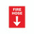 Fire Sign - Fire Hose (with Arrow) 