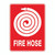 Fire Sign - Fire Hose (with Symbol)