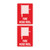 Fire Sign - Fire Hose Reel (with Symbol)