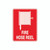 Fire Sign - Fire Hose Reel (with Symbol)