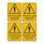 Warning Sign - Always Face Ladder Use Both Hands