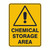 Warning Sign - Chemical Storage Area 