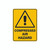 Warning Sign - Compressed Air Hazard 
