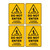 Warning Sign - Do Not Enter Cleaning In Process