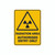 Warning Sign - Radiation Area Authorised Entry Warning Sign - Radiation Area Authorised Entry