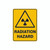 Warning Sign - Radiation Hazard 