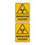 Warning Sign - Radiation Hazard