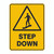 Warning Sign - Step Down Warning Sign - Step Down