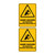 Warning Sign - Hand Hazard De-Energise Before
