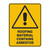 Warning Sign - Roofing Material Contains Asbestos