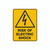 Warning Sign - Risk of Electric Shock