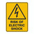Warning Sign - Risk of Electric Shock