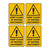 Warning Sign - Keep Clear of Moving Machinery