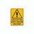 Warning Sign - Lock Out For Safety Before Start Warning Sign - Lock Out For Safety Before Start