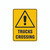 Warning Sign - Trucks Crossing