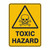 Warning Sign - Toxic Hazard 
