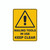 Warning Sign - Nailing Tools In Use Keep Clear