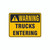 Warning Sign - Trucks Entering 