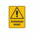 Warning Sign - Overhead Hoist 