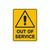 Warning Sign - Out Of Service Warning Sign - Out Of Service