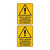 Warning Sign - Toxic/Flammable Vapours Maybe