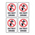 Prohibition Sign - Do Not Drink 