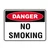 Danger Sign - No Smoking 600 x 450mm 70703