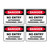 Danger Sign - No Entry Authorised Personnel Only SSD-1370