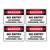 Danger Sign - No Entry Authorised Personnel Only SSD-1370