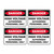 Danger Sign - High Voltage Authorised Personnel SSD-1285