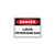 Danger Sign - Liquid Petroleum Gas 