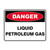 Danger Sign - Liquid Petroleum Gas 