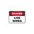 Danger Sign - Live Wires