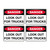 Danger Sign - Look Out For Trucks
