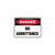Danger Sign - No Admittance 