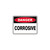 Danger Sign - Corrosive 