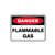 Danger Sign - Flammable Gas 