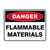 Danger Sign - Flammable Materials