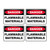 Danger Sign - Flammable Materials