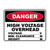 Danger Sign - High Voltage Overhead (Details)