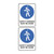 Mandatory Sign - Safety Harness Must Be Worn 