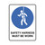 Mandatory Sign - Safety Harness Must Be Worn 