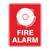 Fire Sign - Fire Alarm with Symbol 